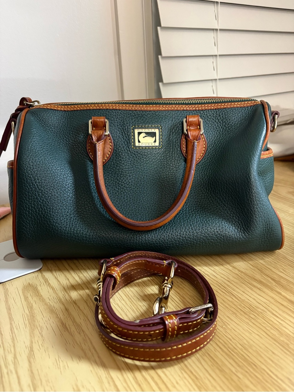 Dooney & Bourke Green Satchel